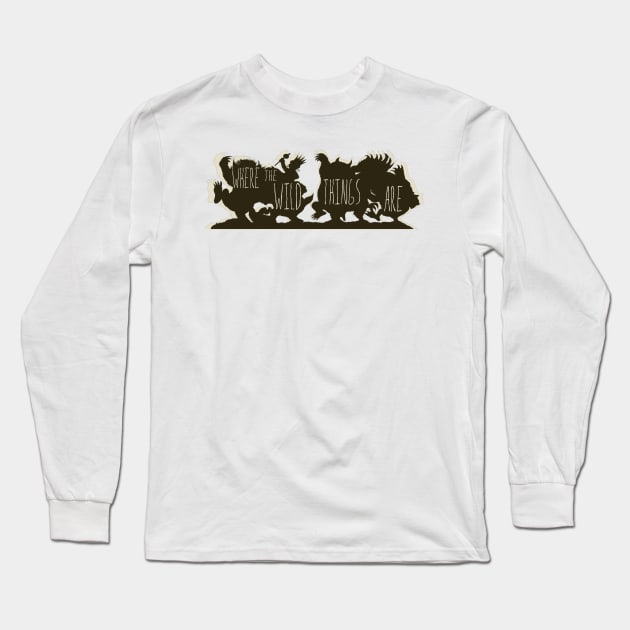 Wild Things Long Sleeve T-Shirt by toruandmidori